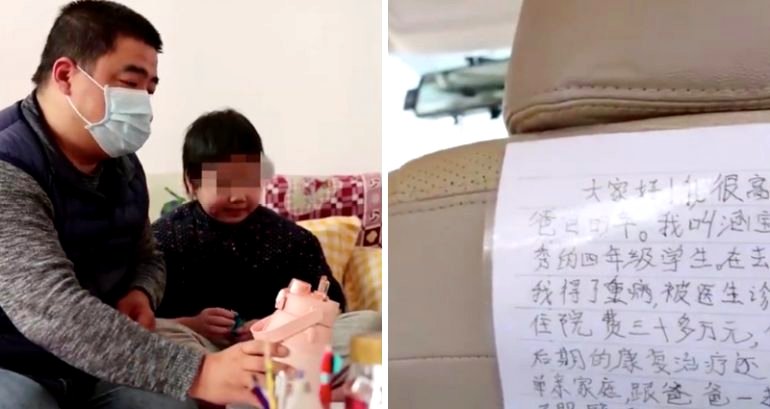 Chinese girl’s letter asking for good ride-hailing reviews for her ‘chubby’ driver father goes viral