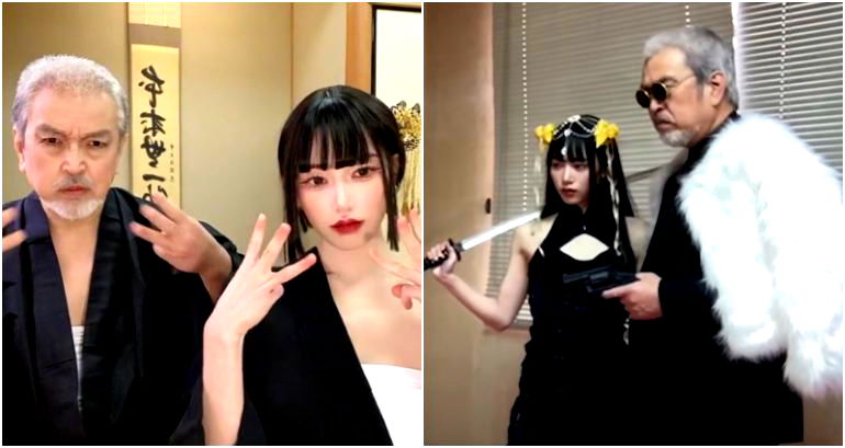 Japanese daughter and father duo go viral with their cosplay