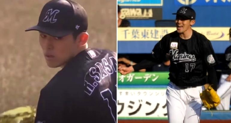 Watch: 20-year-old Japanese baseball phenom strikes out record-setting 19 in historic perfect game
