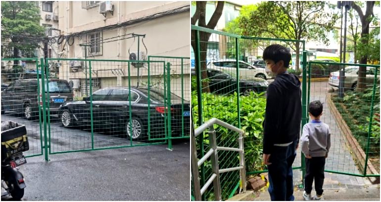 Panic buying triggered as Shanghai residents are fenced behind metal barriers for ‘hard quarantine’