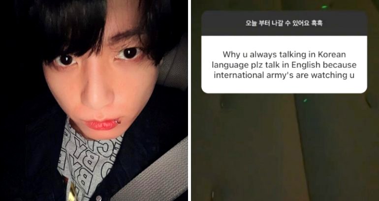 Social media user questions why BTS’ Jungkook is ‘always talking in Korean’