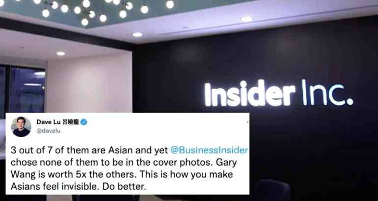 ‘This is how you make Asians feel invisible’: Business Insider changes article cover after criticism