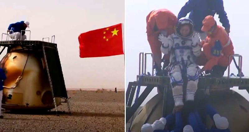 Chinese astronauts back home after historic 6-month mission in space