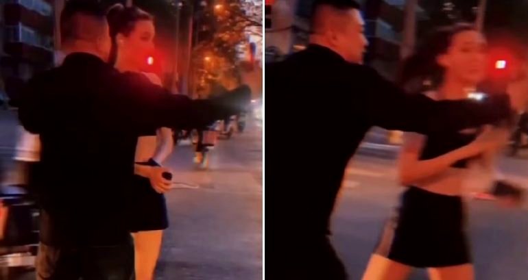 Viral clip shows man apparently stopping Olympian Eileen Gu from leaving after a selfie in Beijing