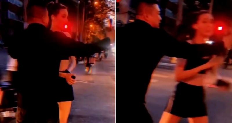 Viral clip shows man apparently stopping Olympian Eileen Gu from leaving after a selfie in Beijing