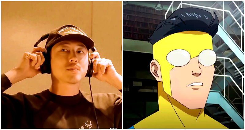 ‘Invincible’: Steven Yeun returns to the recording booth for Season 2 of the adult superhero show