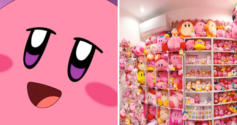 Japanese Kirby superfan flexes her massive collection of plushies