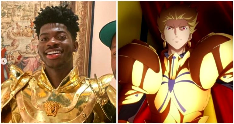 Gilgamesh of ‘Fate/Stay Night’ wishes Lil Nas X a happy birthday in unexpected crossover
