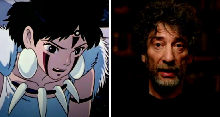 Neil Gaiman explains why he was cut out of the English movie poster for ‘Princess Mononoke’