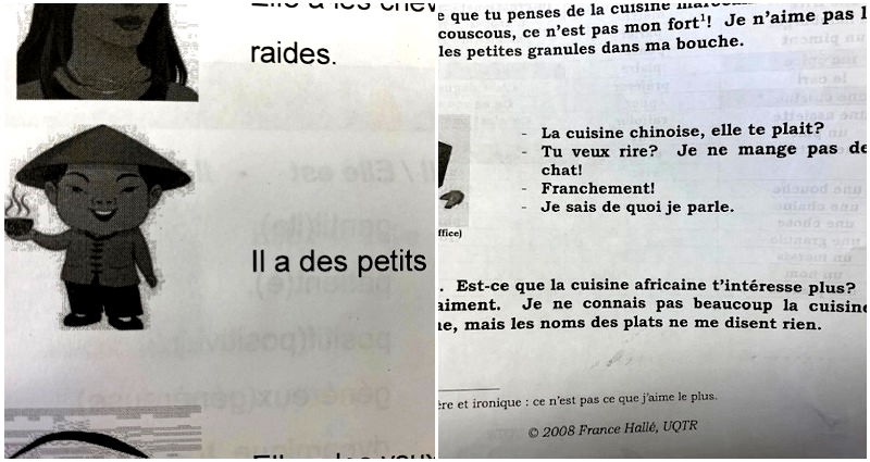 ‘I don’t eat cat’: Worksheets depicting racist Asian stereotypes given to students in 2 Quebec schools