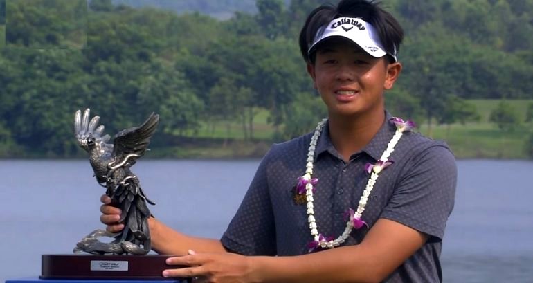 Thai amateur golfer, 15, is $750,000 richer after becoming youngest to ever win major tour