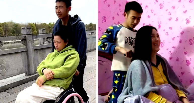 Chinese woman who suffered child loss, divorce and paralysis finds love with her best friend’s son