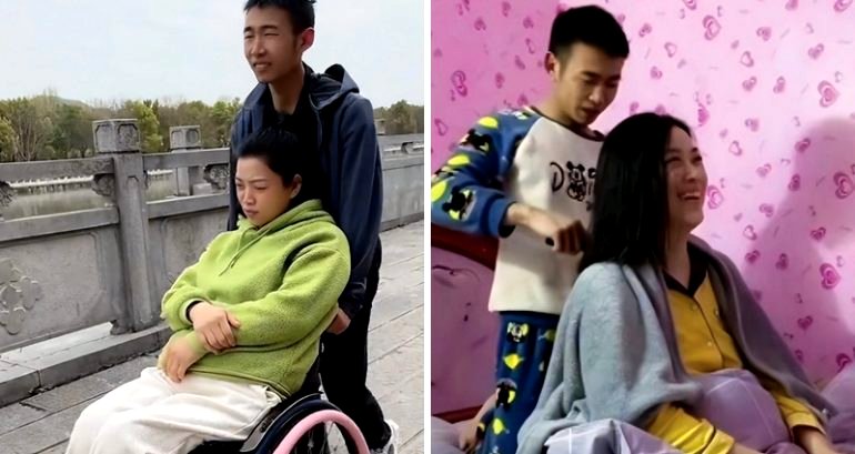 Chinese woman who suffered child loss, divorce and paralysis finds love with her best friend’s son