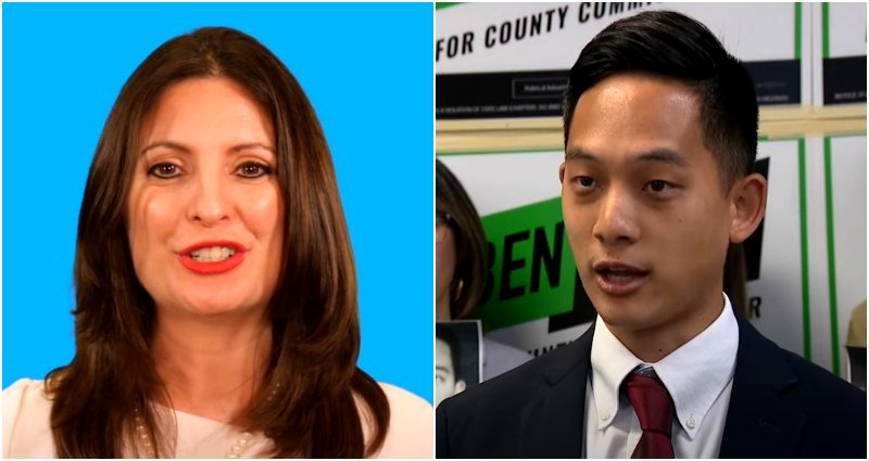 Texas county commissioner candidate apologizes for doctored image of Asian American opponent’s face