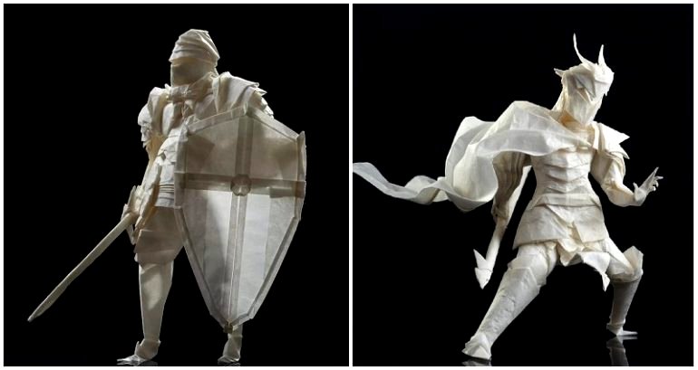 Netizens are amazed by Finnish artist’s jaw-dropping, intricate origami artwork