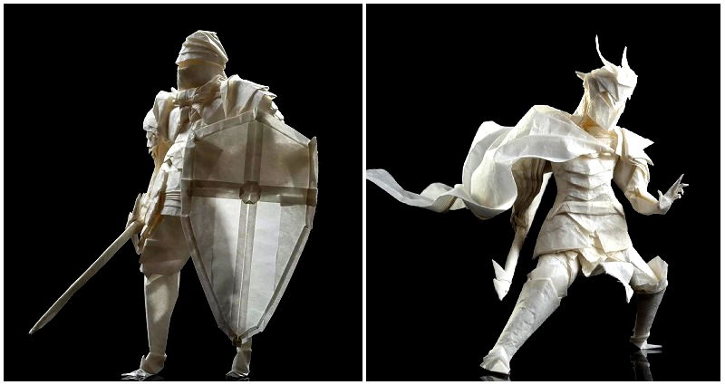 Netizens are amazed by Finnish artist’s jaw-dropping, intricate origami artwork