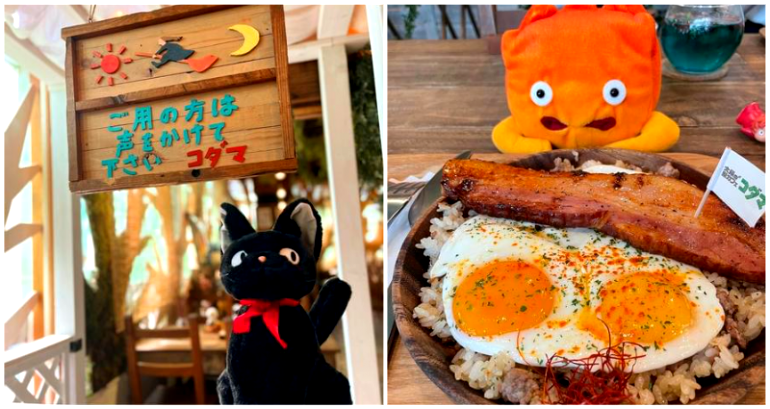 Unofficial Ghibli cafe in Nagoya serves ‘Princess Mononoke’ jerky, Calcifer’s bacon and egg breakfast