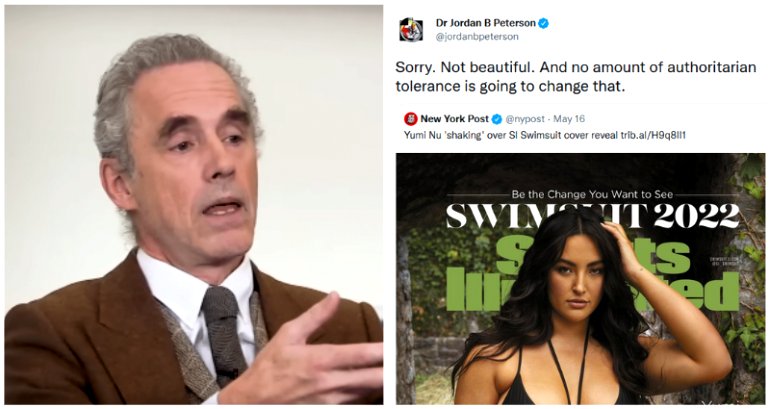 Jordan Peterson quits Twitter after calling plus-size model Yumi Nu’s SI Swimsuit cover ‘not beautiful’