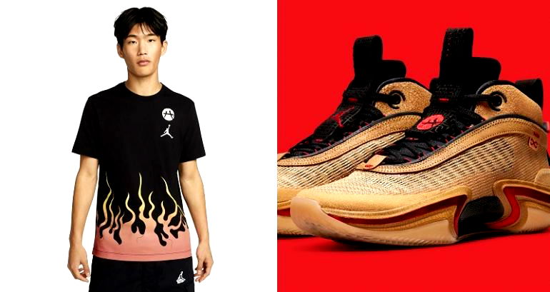 Rui Hachimura’s ‘Black Samurai’ sneaker and apparel collab collection with Jordan Brand is on fire