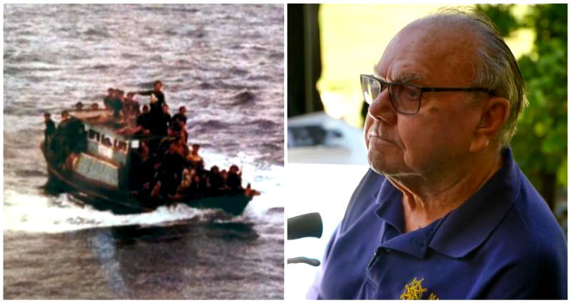 Vietnamese refugees reunite with sailor who saved them from lost fishing boat 44 years ago