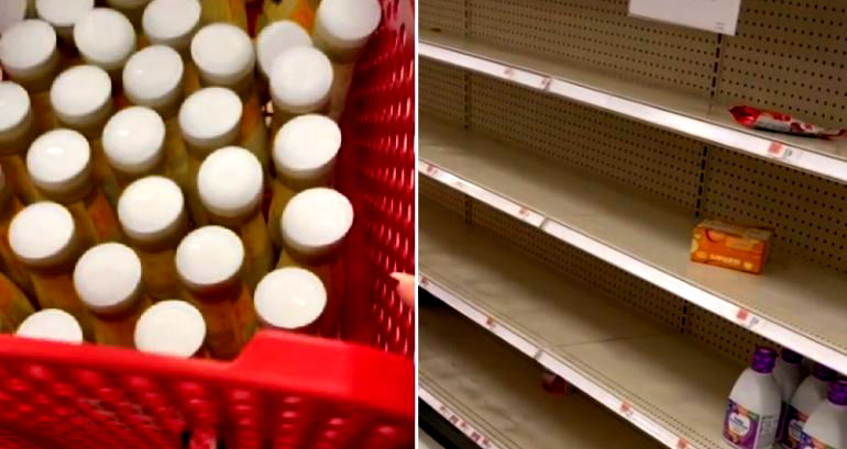 ‘This is the reason there’s a shortage’: Mother calls out shopper hoarding baby formula in viral TikTok video