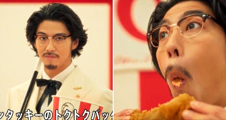 Actor behind KFC Japan’s suave, new Colonel Sanders says the role fulfills his ‘biggest dream’