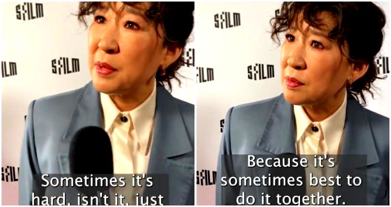 Actor Sandra Oh gives heartwarming advice to young Asian Americans in interview with local student