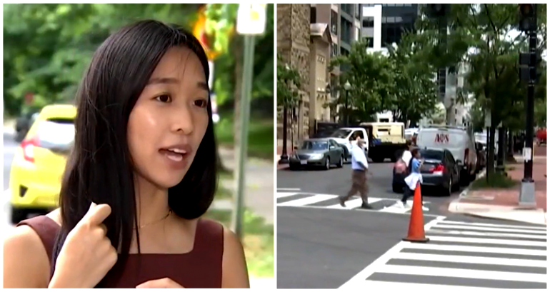 Bystander chases down stranger who randomly punched Asian American woman in DC Chinatown