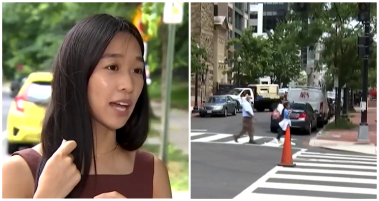Bystander chases down stranger who randomly punched Asian American woman in DC Chinatown