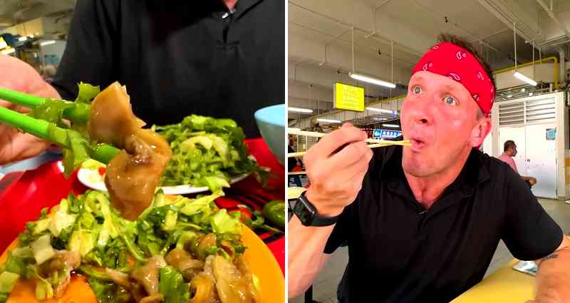 American food YouTuber goes to Singapore’s Chinatown Complex to try ‘exotic Asian meats’