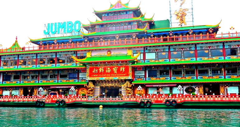 Hong Kong’s iconic Jumbo Floating Restaurant sinks while at sea