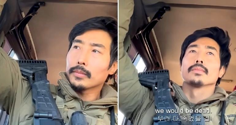 Korean former Navy SEAL Ken Rhee shares video of tense Ukraine mission evacuating wounded soldier