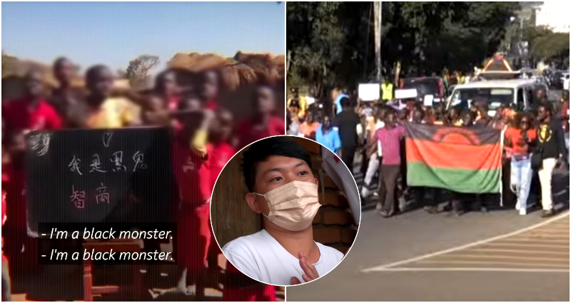 ‘Don’t take advantage of us’: Malawians protest Chinese national’s racist exploitation of kids