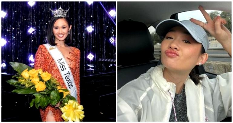 TikToker and law school graduate is first Asian American to win Miss Texas title in its 85-year history
