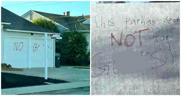 ‘NO G**KS’: San Leandro man arrested for vandalizing neighbor’s home with anti-Asian graffiti