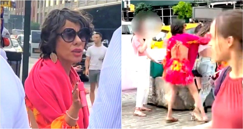 NYPD looking for woman seen in video pepper-spraying four Asian women in broad daylight