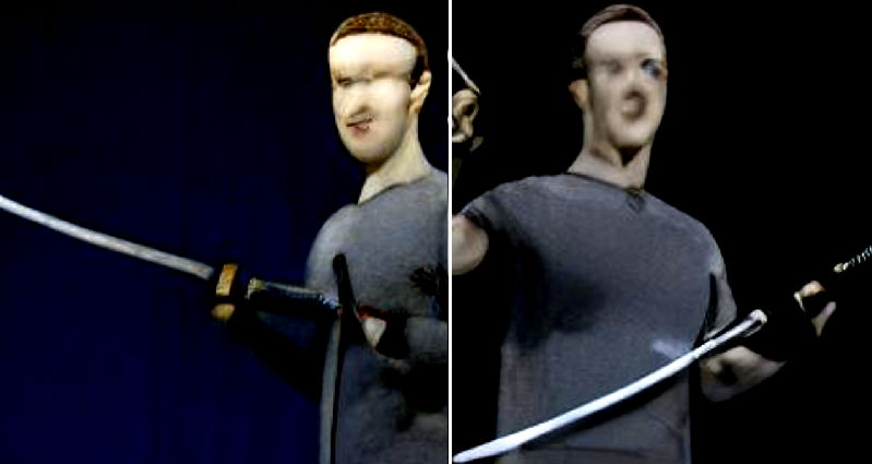 Former Facebook employee says CEO Mark Zuckerberg waved around a katana sword at the office