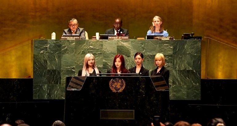Aespa take it to the ‘Next Level’ by delivering speech at the United Nations