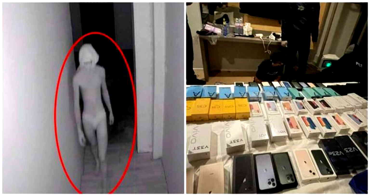 Thai serial thief who stole hundreds of phones while only wearing white briefs arrested