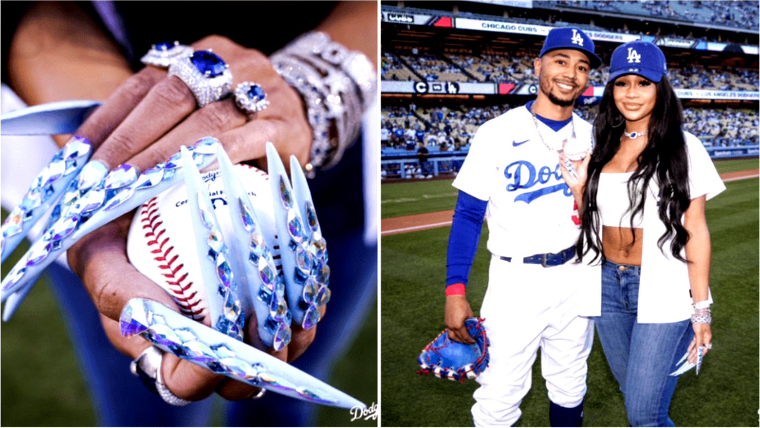 Saweetie honors Filipino heritage with Dodgers' game first pitch
