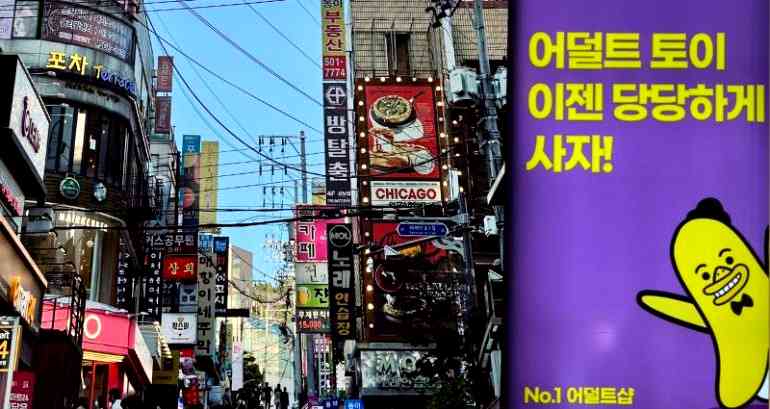 I visited a Korean sex shop beneath the streets of Gangnam. Here’s how it went.