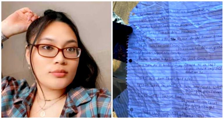 Family of missing Bay Area woman Alexis Gabe given handwritten notes on possible location of her body