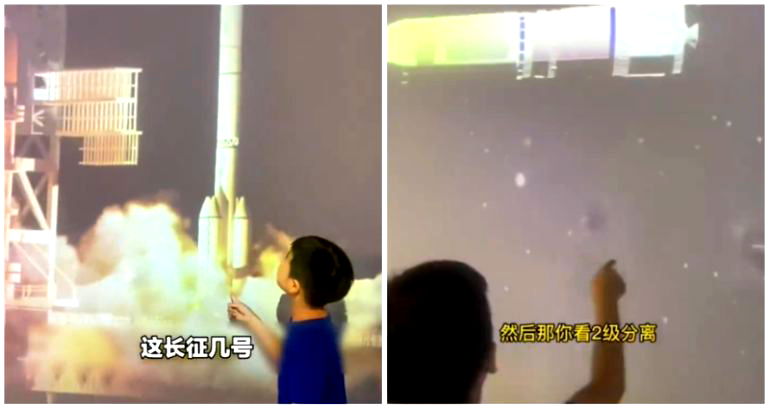 Chinese boy leaves in a huff after pointing out factual errors in planetarium’s educational video