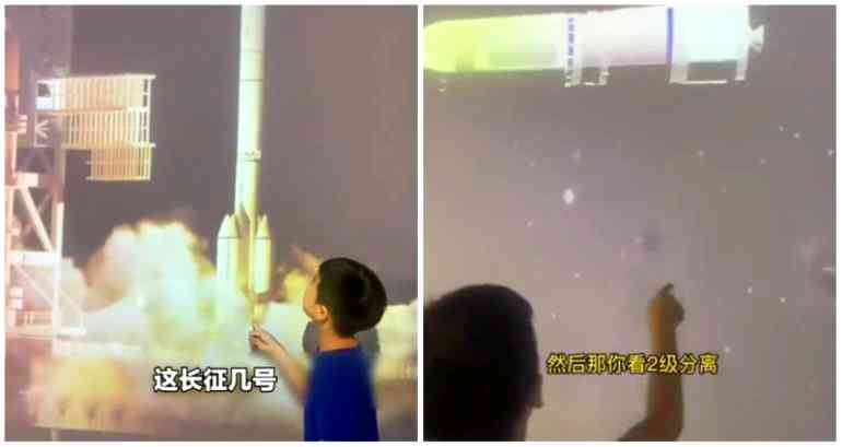 Chinese boy leaves in a huff after pointing out factual errors in planetarium’s educational video