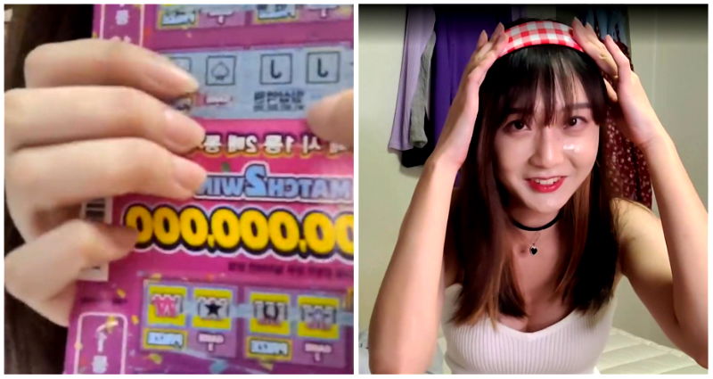 Watch: Korean streamer reacts to winning $1.5 million lottery while live on Twitch
