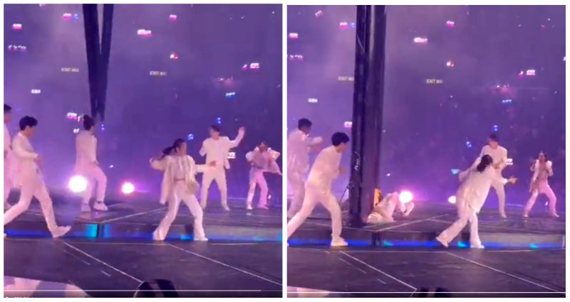 Dancer for HK boy band Mirror may be paralyzed after giant screen crashes down on him during show