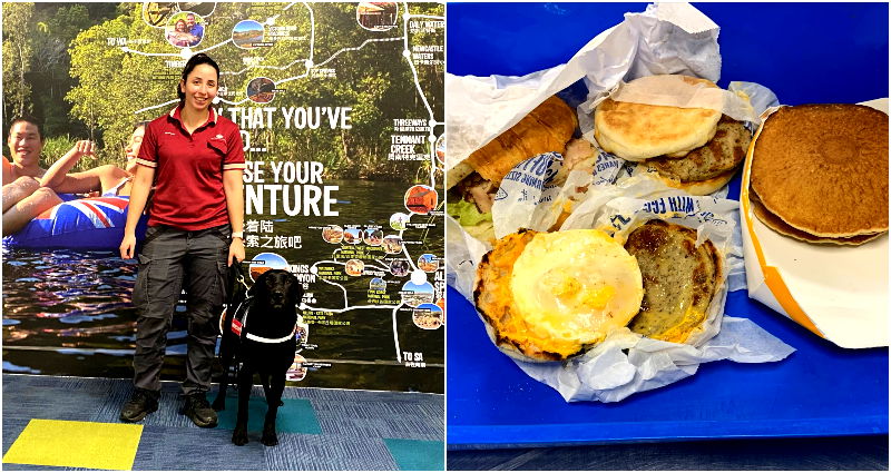 Passenger traveling from Bali to Australia fined $1,800 over hidden McMuffins