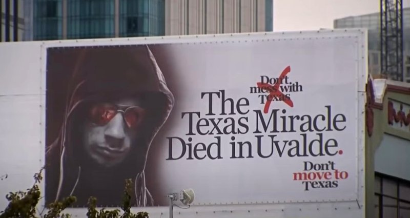 Mysterious billboards in SF and LA warn Californians: ‘Don’t move to Texas’