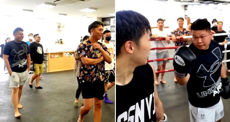 Japanese kickboxer Rukiya Anpo demolishes ‘street fighters’ who interrupted training session