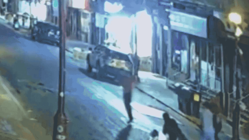 Police search for suspect caught on video shooting a man after a brawl in Philadelphia’s Chinatown